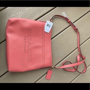 Coach file bag with coach print. - new w/ tags**